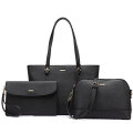 China manufacturer PU Leather Purse Tote Bag Office Ladies Crossbody bags 4 pcs Hand Bags Set